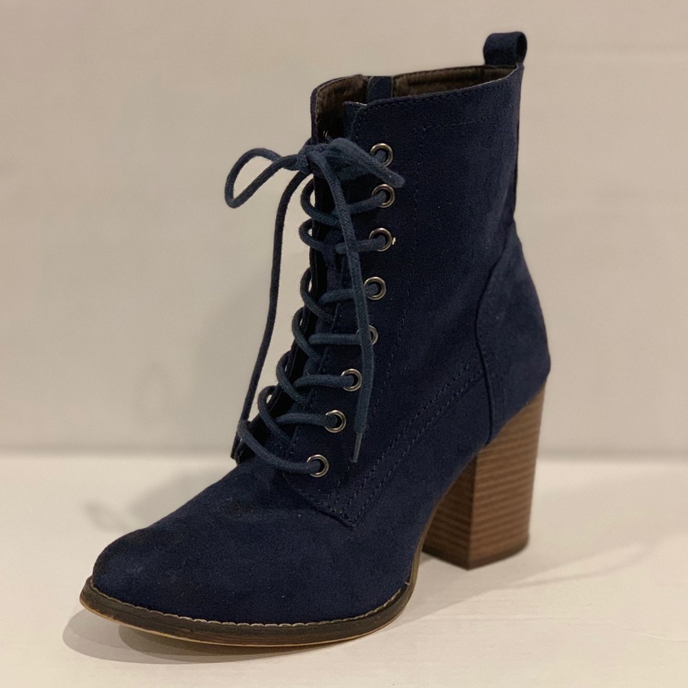 Blue Suede Boots